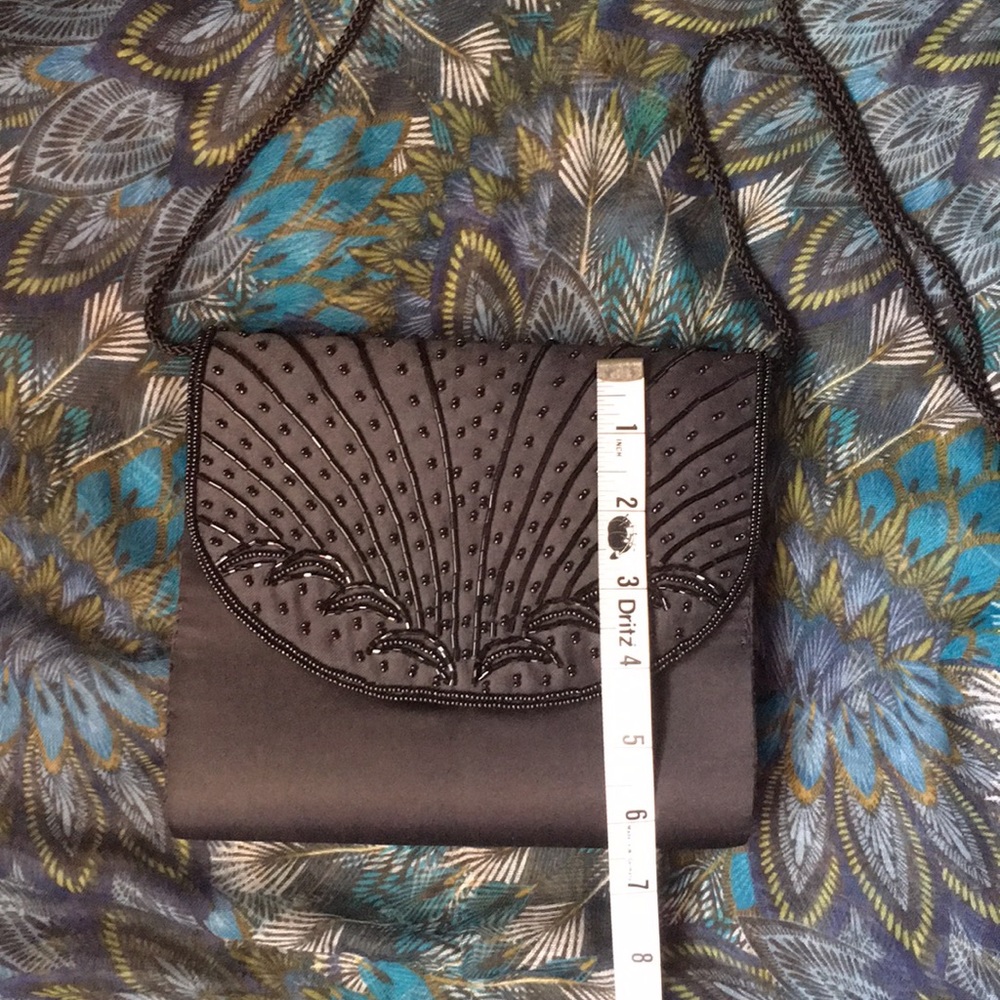 Stunning satin bead occasion bag